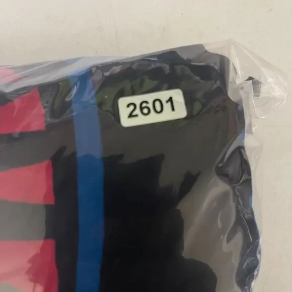 Vibrant Geometric Jumpsuit in Blue and Red - Picture 16 of 16